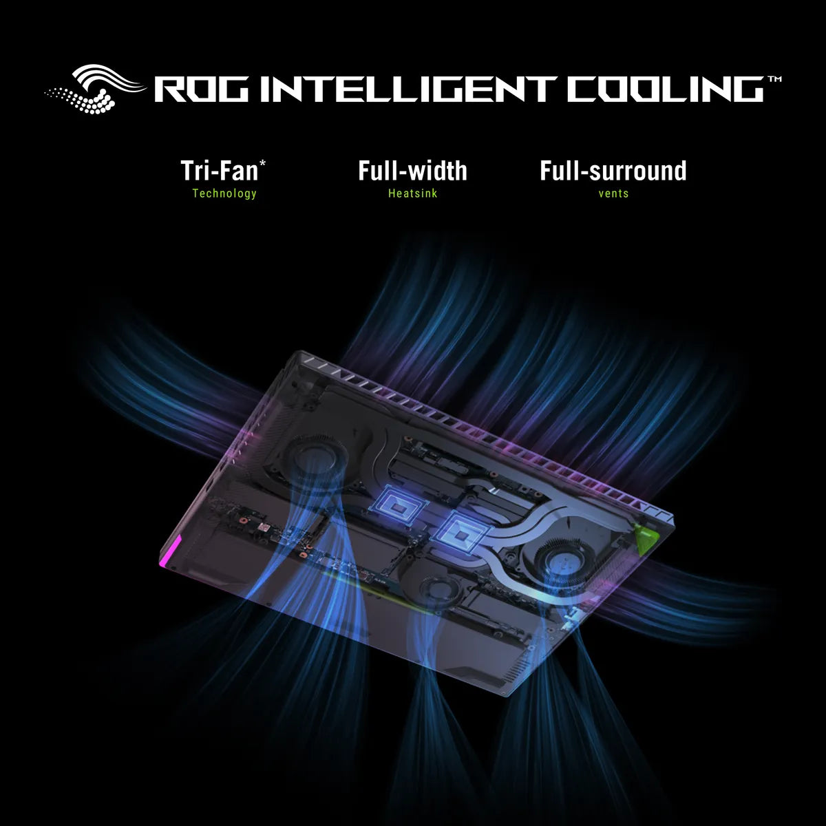 ASUS ROG Strix G18 Intel Core Ultra 9 275HX Processor, 32GB RAM, 1TB SSD, 16GB NVIDIA RTX 5080, 18" 2.5K Display, 240Hz, Windows 11 Home, English & Arabic Keyboard, 2 Year Warranty | G815LW-S9033W