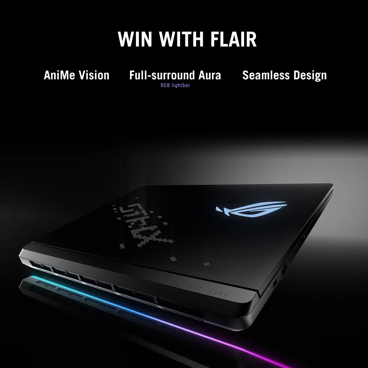 Asus ROG Strix SCAR 18 Intel Core Ultra 9 275HX Processor, 64GB RAM, 2TB SSD, 12GB NVIDIA RTX 5070 Ti, 18" 2.5K WQXGA 240Hz Display, Windows 11 Home, English & Arabic Keyboard, 2 Year Warranty | G835LR-SA040W