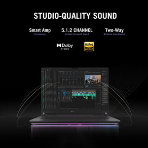 ASUS ROG Strix SCAR 18 Intel Core Ultra 9  275HX Processor, 64GB RAM, 4TB SSD, 24GB GDDR7 NVIDIA RTX 5090, 18