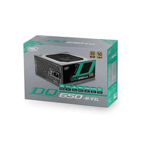 POWER SUPPLY 650W DEEPCOOL DQ650-M 80 V2 | GD-DQ650-M-V2L