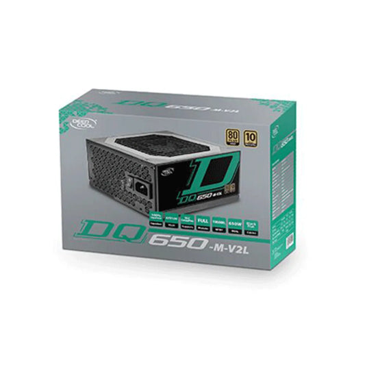 POWER SUPPLY 650W DEEPCOOL DQ650-M 80 V2 | GD-DQ650-M-V2L