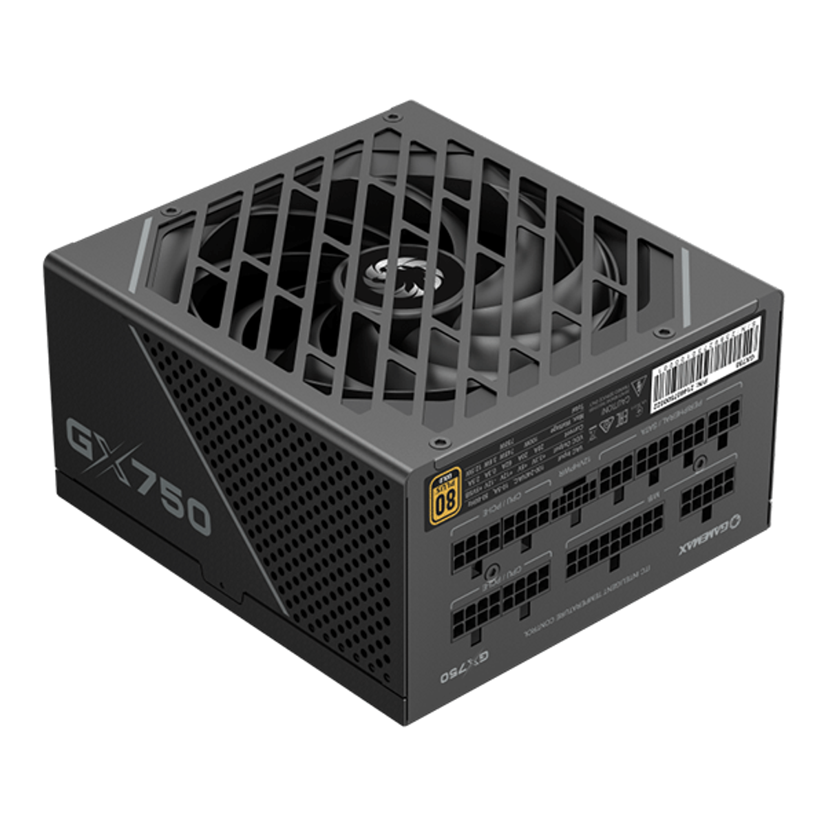 POWER SUPPLY 750W GAMEMAX GX750 PRO GOLD ATX-3.0,PCIe 5.0 | GM-GX750