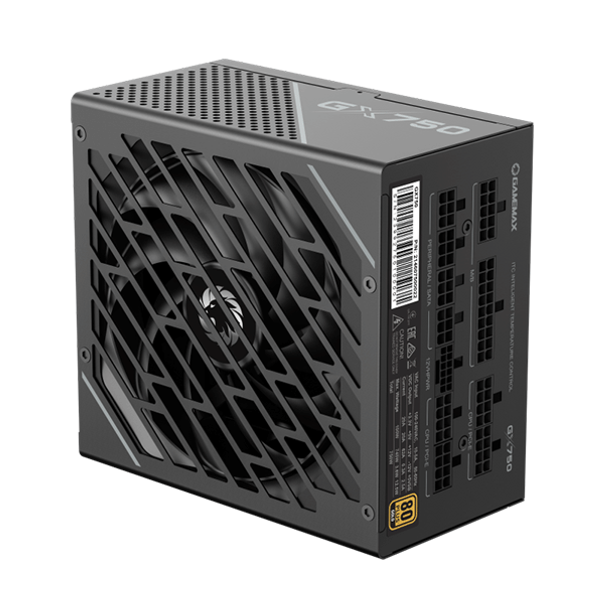 POWER SUPPLY 750W GAMEMAX GX750 PRO GOLD ATX-3.0,PCIe 5.0 | GM-GX750