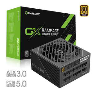 POWER SUPPLY 750W GAMEMAX GX750 PRO GOLD ATX-3.0,PCIe 5.0 | GM-GX750