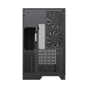 Gamemax Infinity Pro ATX PC Case, Tempered Glass Front & Top Panel, 3 x 120mm Fans, 400mm GPU Support, USB 3.2 Gen 2, Black, 1 Year Warranty | GM-INFINITY-PRO-BK