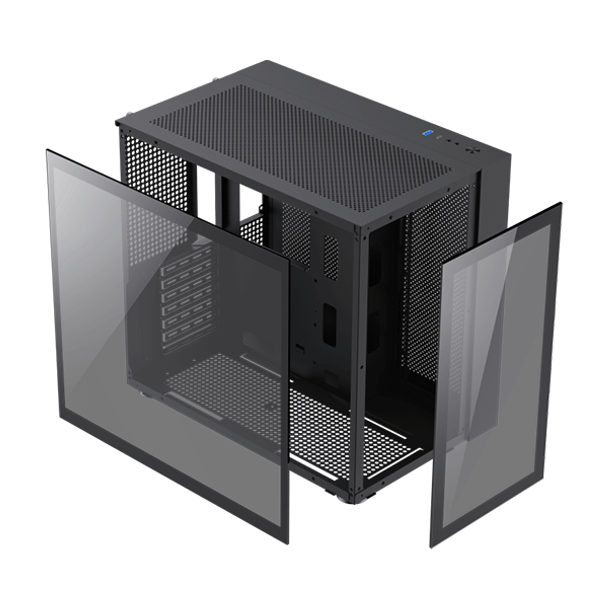 ATX CASE GAMEMAX INFINITY BLACK WITHOUT FAN