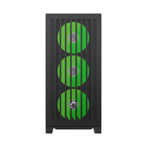 Gamemax LEADER 2 E-ATX PC Case, Tempered Glass Left Panel, 4 x 140mm ARGB Fans, 425mm GPU Support, USB 3.2 Gen 2, Black, 1 Year Warranty | GM-LEADER2-BK