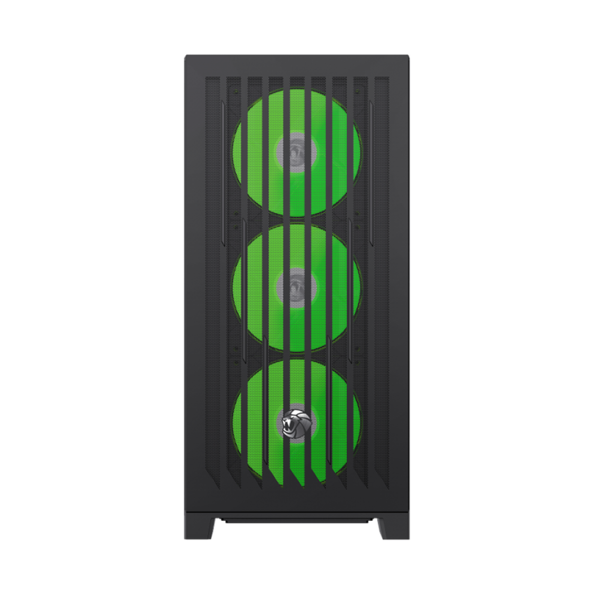 Gamemax LEADER 2 E-ATX PC Case, Tempered Glass Left Panel, 4 x 140mm ARGB Fans, 425mm GPU Support, USB 3.2 Gen 2, Black, 1 Year Warranty | GM-LEADER2-BK