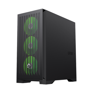 Gamemax LEADER 2 E-ATX PC Case, Tempered Glass Left Panel, 4 x 140mm ARGB Fans, 425mm GPU Support, USB 3.2 Gen 2, Black, 1 Year Warranty | GM-LEADER2-BK