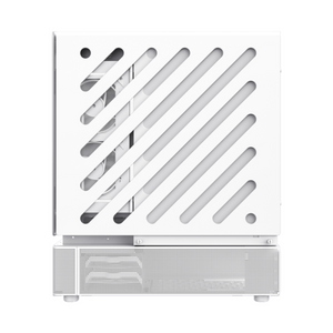 Gamemax N80 WH ATX PC Case, Front & Side Tempered Glass Panel, 270Â° cooling with 6 ARGB fans, 415mm GPU Support, USB 3.0, White, 1 Year Warranty | GM-N80WH