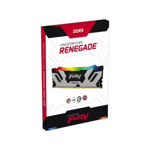 Kingston Fury Renegade RGB Memory Kit, 96GB (2x48GB), DDR5 DRAM, 6000 MT/s, CL-32, 1 Year Warranty | KF560C32RSAK2-96
