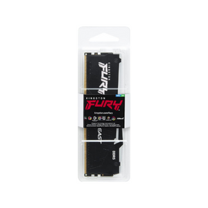 Kingston Fury Beast RGB Memory Kit, 16GB (1x16GB), DDR5 DRAM, 6800 MT/s, CL-34, 1 Year Warranty | KF568C34BBA/16