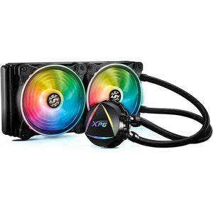 XPG Levante 240mm RGB BLACK Liquid Cooling | LEVANTE240-BKCWW