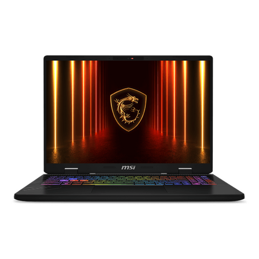 MSI Crosshair 16 HX AI D2XWFKG Gaming Laptop, Intel Core Ultra 7 255HX Processor, 16GB RAM, 1TB SSD, 8GB Nvidia RTX 5060 Graphics, 16â QHD+ 240Hz Display, Windows 11 Home, English & Arabic RGB Backlit Keyboard, 2 Year Warranty | 9S7-15P421-220