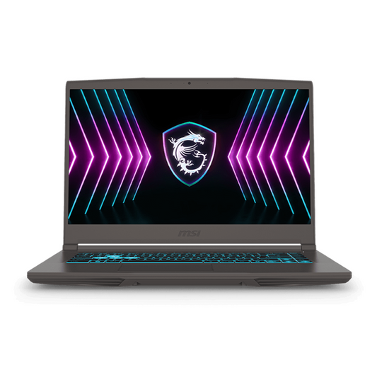 MSI Thin 15 B2RVE Gaming Laptop, Intel Core 7 240H Processor, 16GB RAM, 512GB SSD, 6GB Nvidia RTX 4050 Graphics, 15.6" FHD 144Hz Display, Windows 11 Home, English & Arabic RGB Backlit Keyboard, 1 Year Warranty | 9S7-16R831-3097