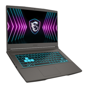 MSI Thin 15 B2RVE Gaming Laptop, Intel Core 7 240H Processor, 16GB RAM, 512GB SSD, 6GB Nvidia RTX 4050 Graphics, 15.6