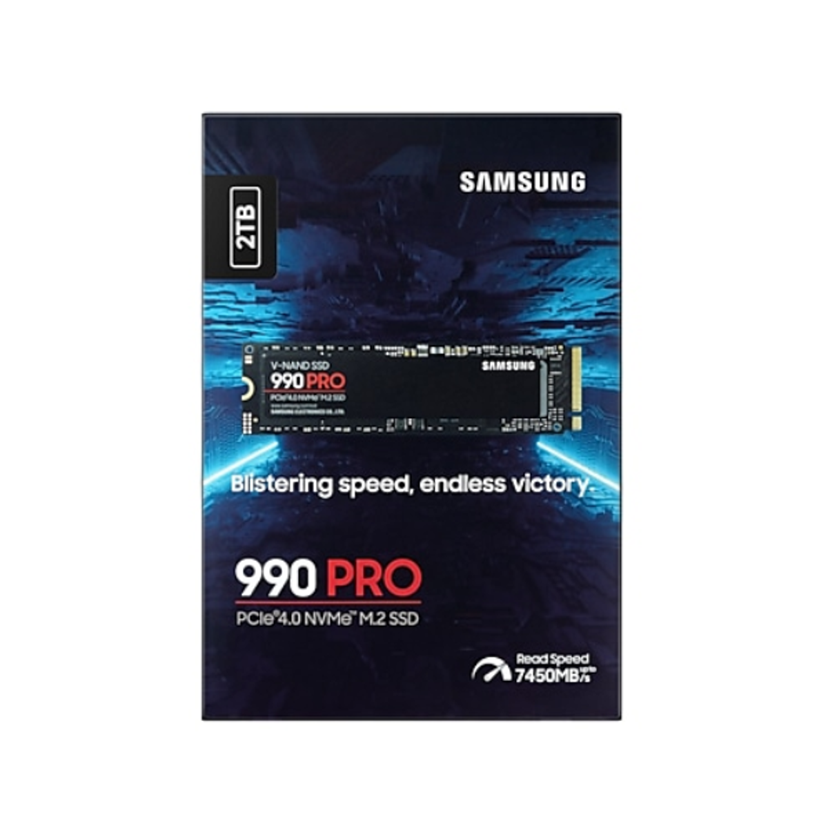 Samsung 990 PRO 2TB PCIe 4.0 NVMe M.2 SSD, 1 Year Warranty | MZ-V9P2T0BW