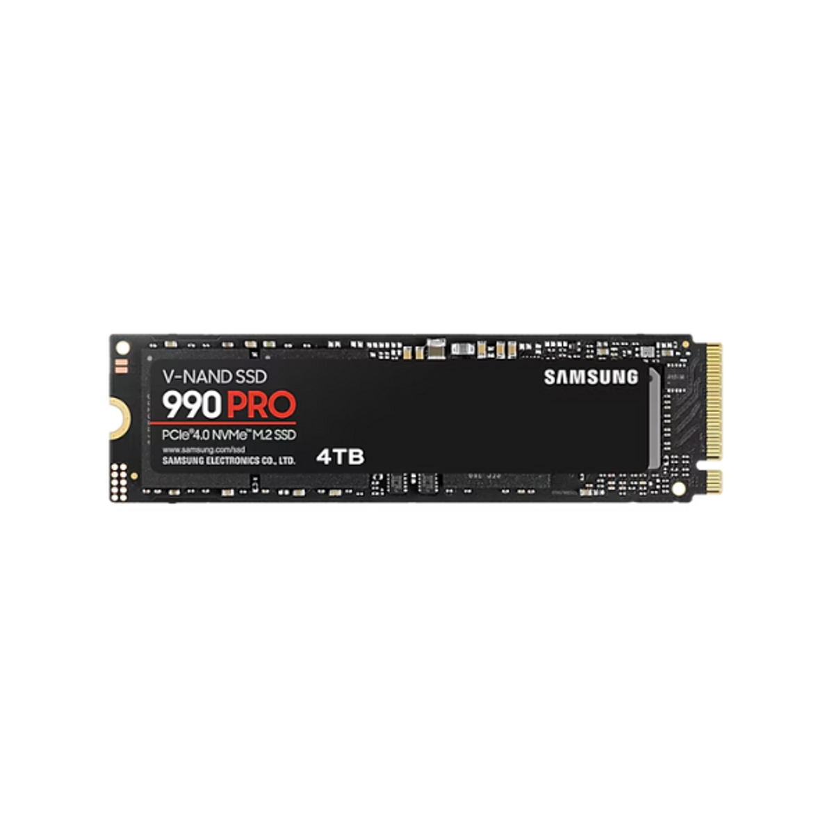 Samsung 990 PRO 4TB M.2 NVMe PCIe 4.0 SSD, 1-Year Warranty | MZ-V9P4T0BW