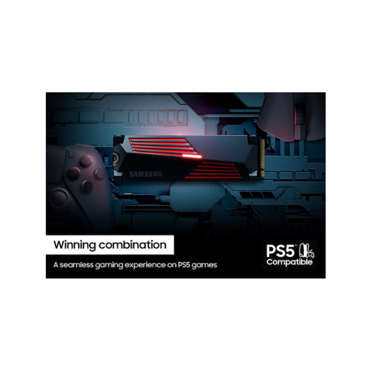 Samsung 990 PRO w/ Heatsink 4TB SSD NVMe M.2, 1 Year Warranty | MZ-V9P4T0CW