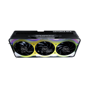 Palit GeForce RTX 5070 Ti GameRock OC Edition Graphics Card, GDDR7 16GB 256-bit Memory, HDMI 2.1b, DP 2.1b Outputs, PCI Express 5.0, 2512 MHz Boost Clock, 28 Gbps Memory Clock, 1 Year Warranty | NE7507TH19T2-GB2030G