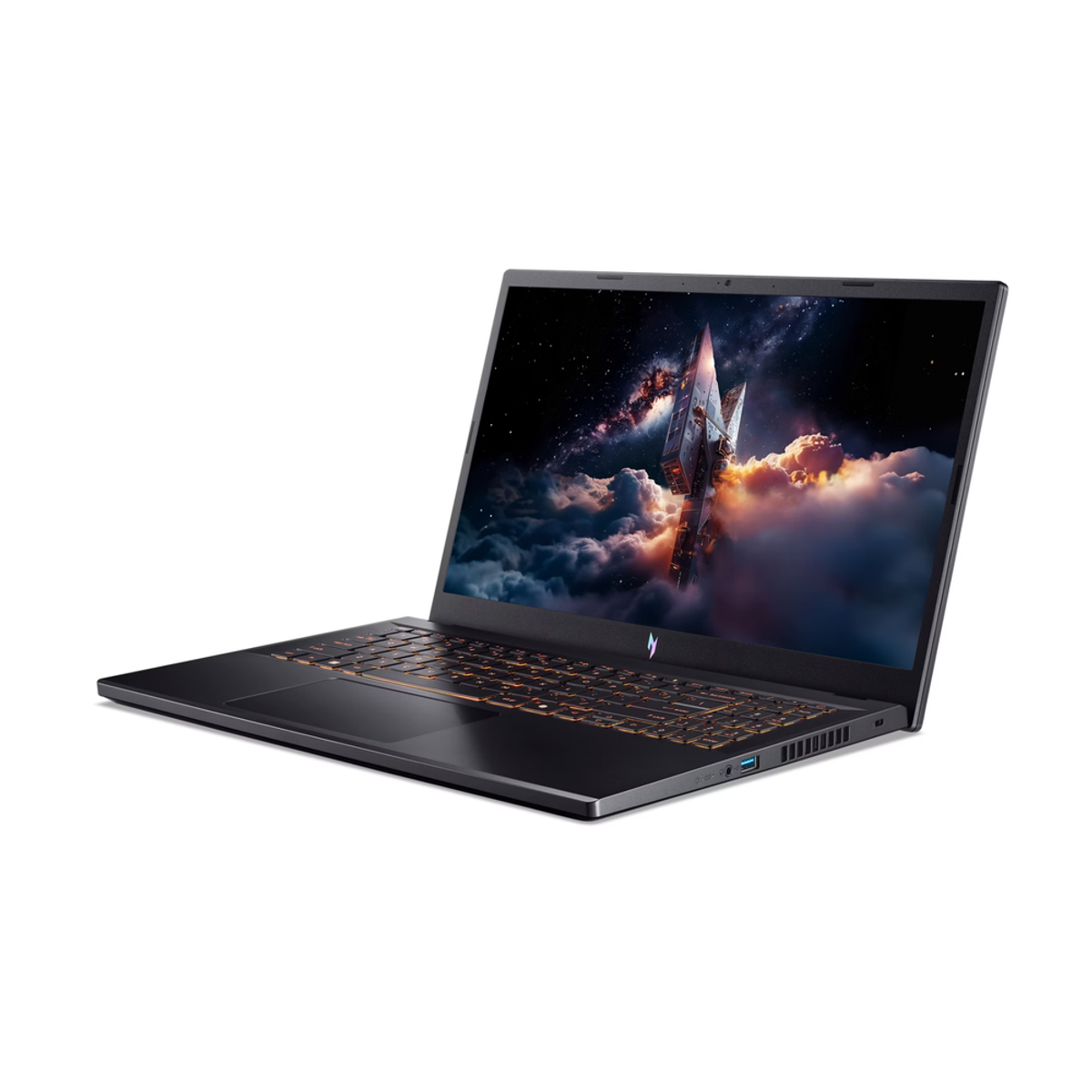 Acer Nitro V 15 Gaming Laptop, Intel Core 7 240H Processor, 16GB RAM, 512GB SSD, 6GB Nvidia RTX 3050 Graphics, 15.6" TFT LCD 165Hz Display, Windows 11 Home, Amber Backlight English & Arabic Keyboard, 1 Year Warranty | NH.QUBEM.002
