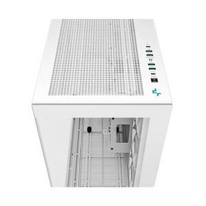 DeepCool CH780 WH E-ATX PC Case, Panoramic Glass-Dual Chamber, 1 x 420mm ARGB Fan Unit, 480mm GPU Support, USB 3.2 Gen 2, White, 1 Year Warranty | R-CH780-WHADE41-G-1