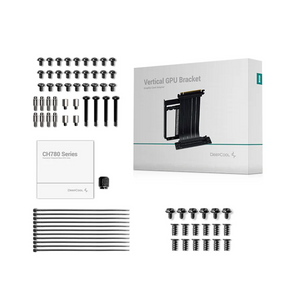 DeepCool CH780 WH E-ATX PC Case, Panoramic Glass-Dual Chamber, 1 x 420mm ARGB Fan Unit, 480mm GPU Support, USB 3.2 Gen 2, White, 1 Year Warranty | R-CH780-WHADE41-G-1