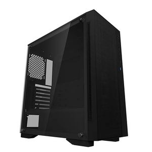DeepCool MATREXX 55 Mesh ATX PC Case, Tempered Glass Side Panel, 380mm GPU Support, USB 3.0, Black, 1 Year Warranty | R-MATREXX55-BCAGA4-G