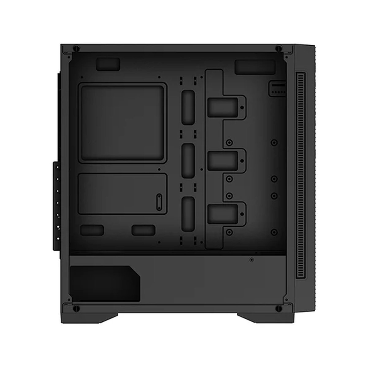 DeepCool MATREXX 55 Mesh ATX PC Case, Tempered Glass Side Panel, 380mm GPU Support, USB 3.0, Black, 1 Year Warranty | R-MATREXX55-BCAGA4-G