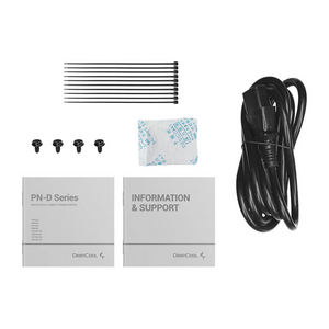 DeepCool PN850D 80 Plus Gold Power Supply, 850W, Non Modular, ATX, Black, 1 Year Warranty | R-PN850D-FC0B-UK