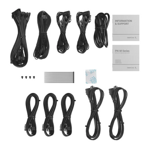 DeepCool PN1200M 80 Plus Gold Power Supply, 1200W, Fully Modular, ATX, Black, 1 Year Warranty | R-PNC00M-FC0B-JGUK
