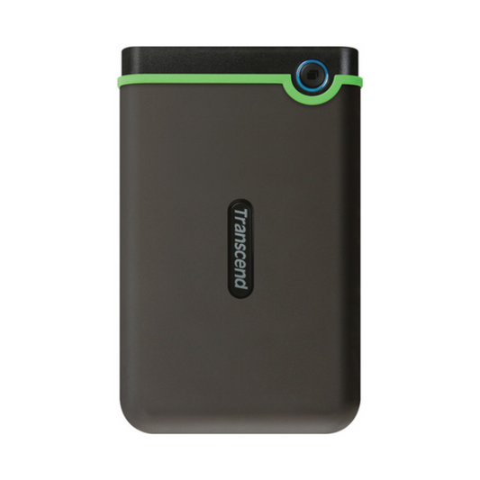 Transcend StoreJet 25M3 External Portable 2.5" HDD, 1TB, Micro USB to USB Type A (3.1 Gen 1) Interface, 1 Year Warranty | TS1TSJ25M3