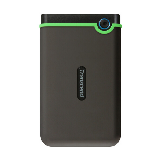 Transcend StoreJet 25M3 External Portable 2.5" HDD, 2TB, Micro USB to USB Type A (3.1 Gen 1) Interface, 1 Year Warranty | TS2TSJ25M3S