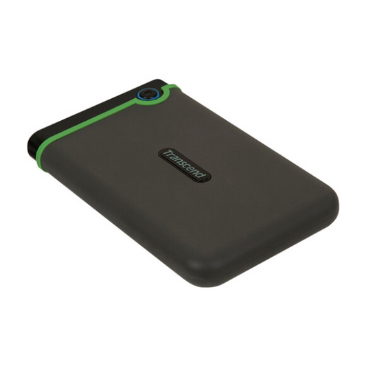 Transcend StoreJet 25M3 External Portable 2.5" HDD, 2TB, Micro USB to USB Type A (3.1 Gen 1) Interface, 1 Year Warranty | TS2TSJ25M3S