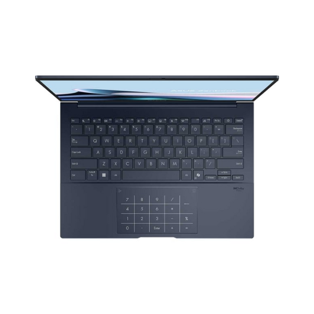 ASUS Zenbook 14 Intel Core Ultra 7 255H Processor, 16GB RAM, 1TB SSD, 14" 3K Touch OLED Display, 120Hz, Windows 11 Home, English & Arabic Keyboard, Ponder Blue, 2 Year Warranty | UX3405CA-PZ052W