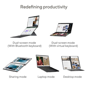 ASUS Zenbook Duo Intel Core Ultra 9 Processor, 32GB RAM, 2TB PCIE G4 SSD, 14