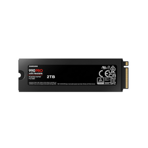 Samsung 990 Pro 2TB w/ Heatsink PCIe 4.0 NVMe SSD, 1 Year Warranty | V9P2T0CW