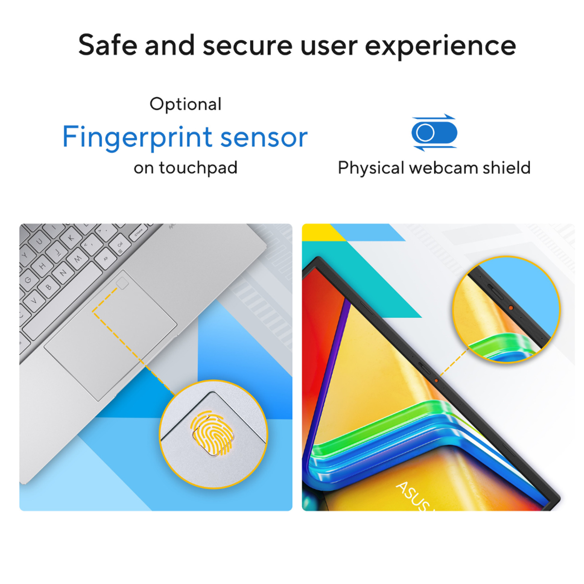 ASUS Vivobook 14 Intel Core i7 1355U Processor, 16GB RAM, 1TB SSD, 14" FHD Display, Windows 11 Home, English & Arabic Keyboard, Quiet Blue, 1 Year Warranty | X1404VA-EB711W