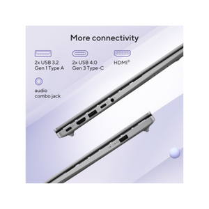 ASUS Vivobook 14 Snapdragon X  X1 26 100 Processor, 16GB RAM, 1TB SSD, 14