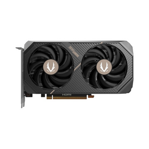 Zotac Gaming GeForce RTX 5060 AMP Edition Graphics Card, GDDR7 8GB 128-bit Memory, HDMI 2.1b & DP 2.1b Outputs, PCI Express 5.0, 2550 MHz Boost Clock, 28 Gbpsâ Memory Clock, 1 Year Warranty | ZT-B50600F-10M