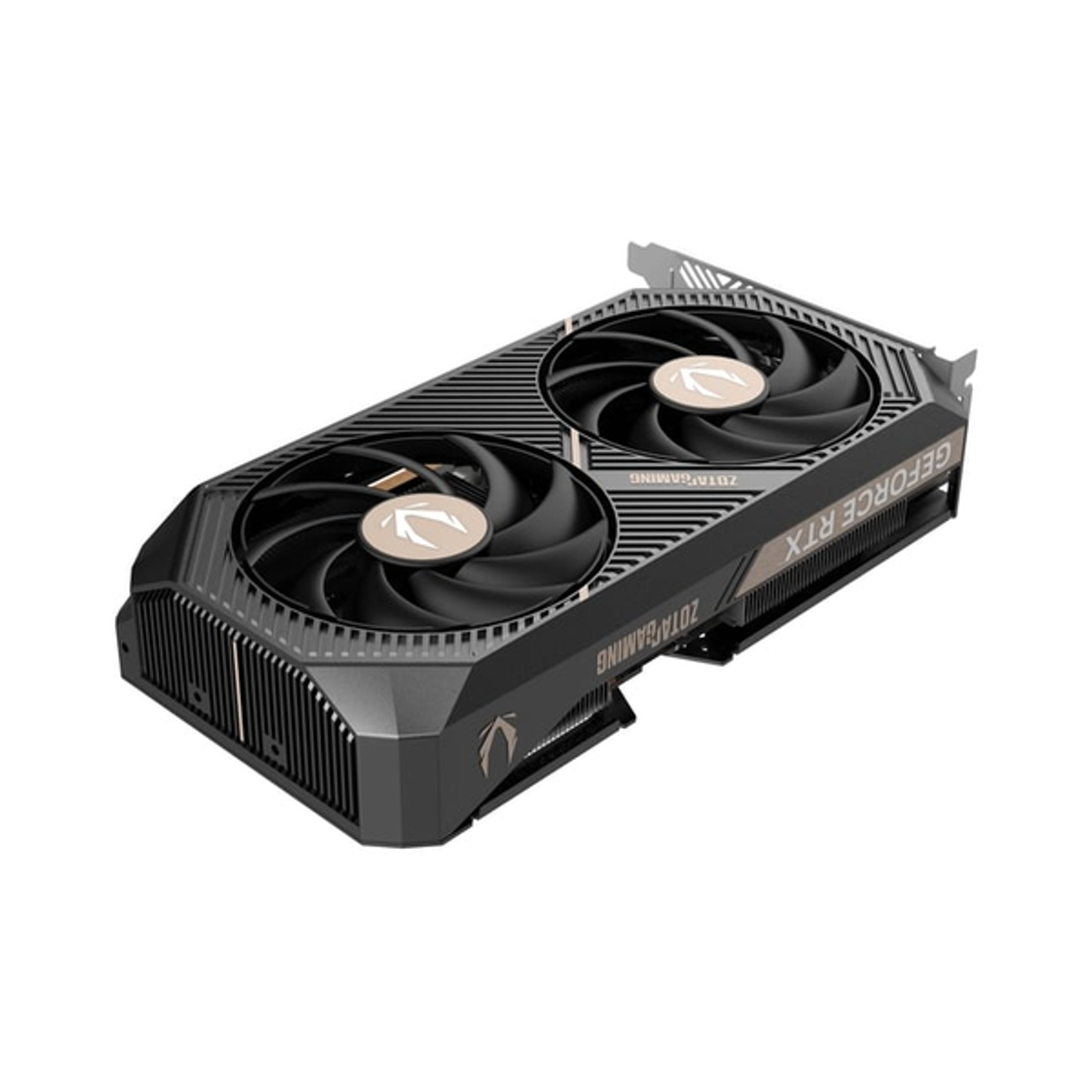 Zotac Gaming GeForce RTX 5060 AMP Edition Graphics Card, GDDR7 8GB 128-bit Memory, HDMI 2.1b & DP 2.1b Outputs, PCI Express 5.0, 2550 MHz Boost Clock, 28 Gbpsâ Memory Clock, 1 Year Warranty | ZT-B50600F-10M