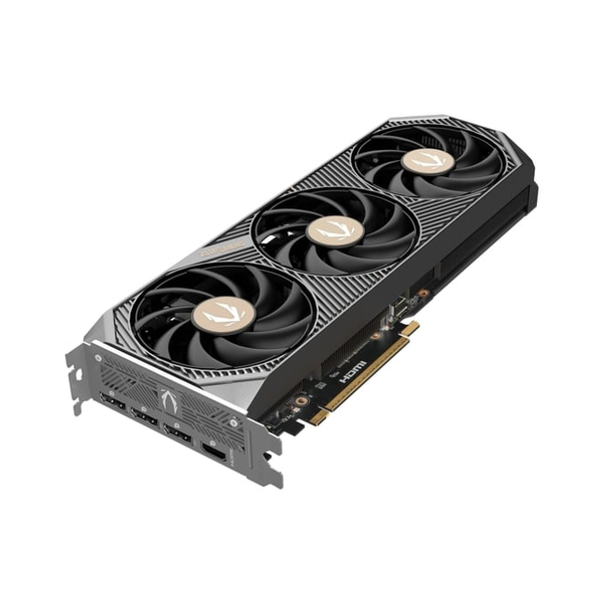 Zotac Gaming GeForce RTX 5070 SOLID Edition Graphics Card, GDDR7 12GB 192-bit Memory, HDMI 2.1b & DP 2.1b Outputs, PCI Express 5.0, 2602 MHz Boost Clock, 28 Gbpsâ Memory Clock, 1 Year Warranty | ZT-B50700D-10P